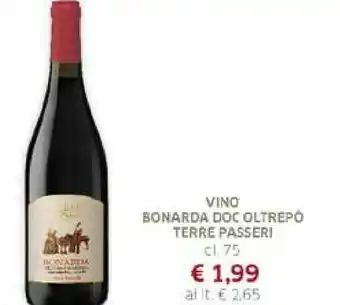 Galassia Terre passeri Vino rosso offerta