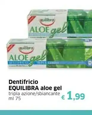 Galassia Equilibra Dentifricio offerta