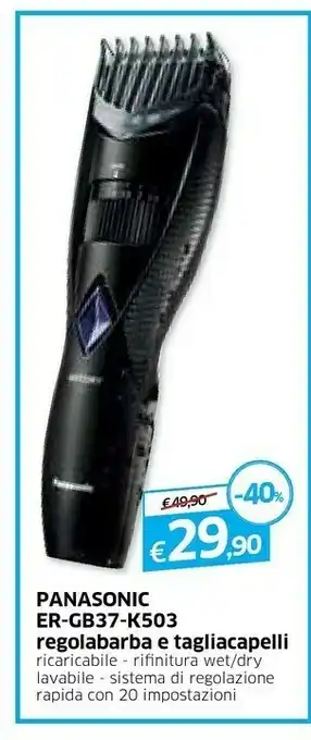 Panasonic Regolabarba