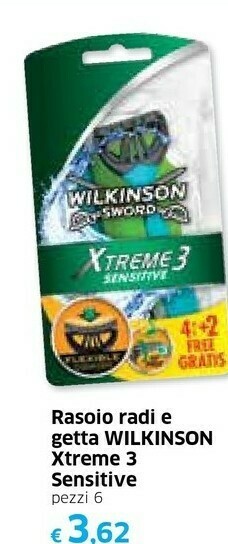 Galassia Rasoio offerta