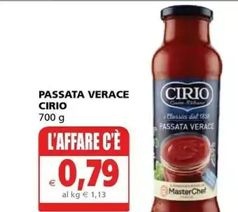 Il Gigante Cirio La Verace Passata 700 G(ml) offerta