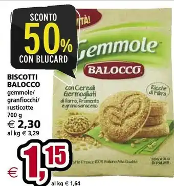 Il Gigante Balocco Zuppole Senza Olio Di Palma 700 G(ml) offerta