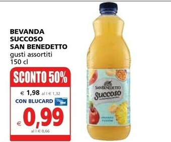 Il Gigante San Benedetto Succoso Gusto Frutti Rossi offerta