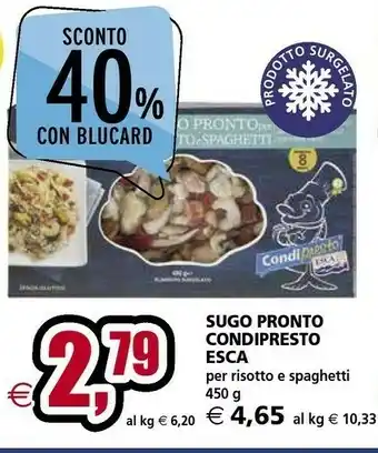 Il Gigante Condipresto - Sugo Pronto Per Risotto E Spaghetti 450 G(ml) offerta
