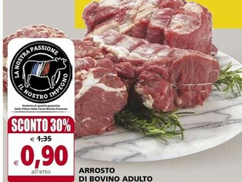 Il Gigante Arrosto Di Bovino Adulto offerta