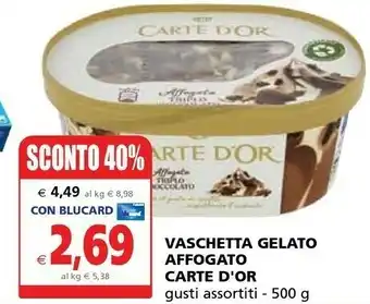 Carte d'or Affogato Al Caffè 500 G(ml)
