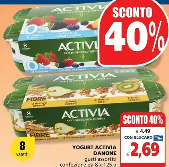 Il Gigante Danone Yogurt Activia offerta