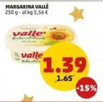 PENNY MARGARINA VALLÈ 250 g offerta
