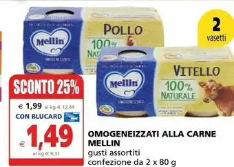 Mellin Omogeneizzati Alla Carne