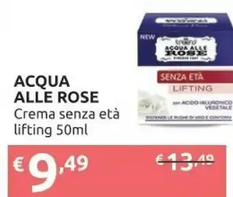 Ipersoap Acqua Alle Rose Crema Senza Età Lifting offerta