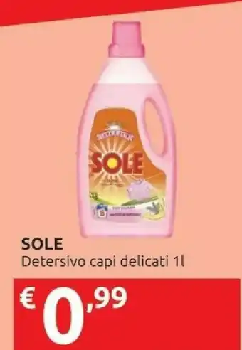 Ipersoap Sole Detersivo Capi Delicati offerta