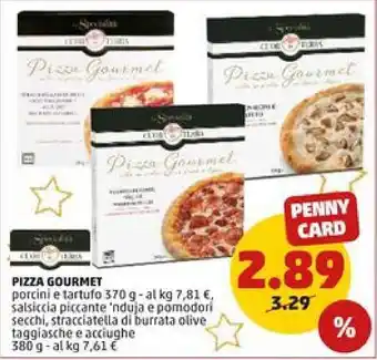 PENNY PIZZA GOURMET 380 g offerta
