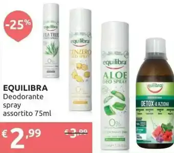 Ipersoap Equilibra Deodorante Spray offerta