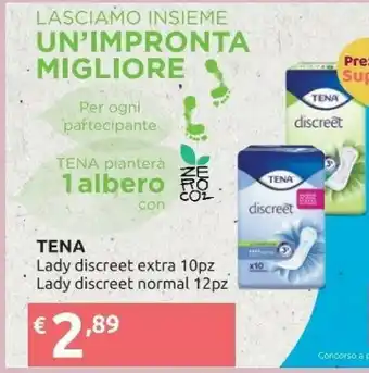 Ipersoap Tena Lady Discreet Extra / Normal offerta