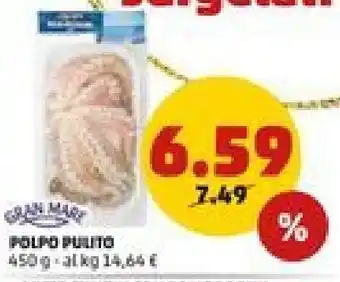 PENNY Polpo Pulito 450 g offerta
