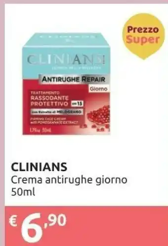 Ipersoap Clinians Crema Antirughe Giorno offerta