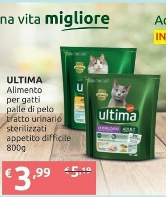 Ipersoap Ultima Alimento Per Gatti offerta