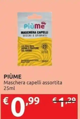 Ipersoap Piume Maschera Capelli offerta