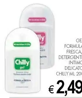 PrestoFresco Chilly Gel Formula Fresca/ Detergenti Intimo Delicato offerta