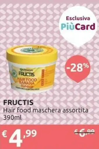 Ipersoap Garnier Fructis Hair Food Maschera offerta