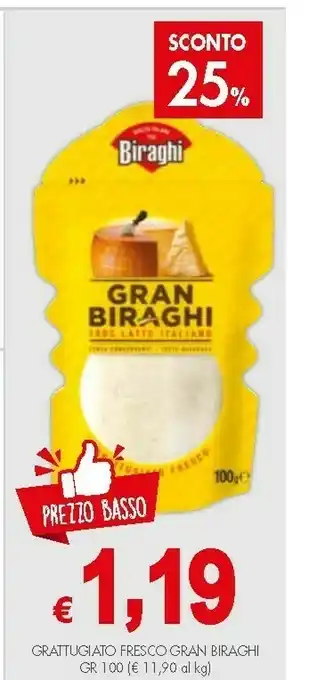 PrestoFresco Biraghi Gran Grattugiato Fresco offerta