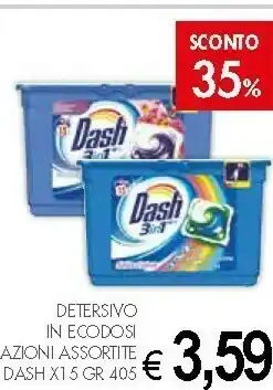 Dash Detersivo In Ecodosi Azioni Assortite