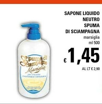 Basko Spuma di Sciampagna Sapone Liquido offerta