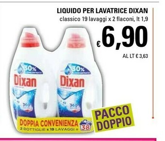 Basko Dixan Detersivo Lavatrice offerta