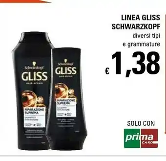 Schwarzkopf Linea Gliss Diversi