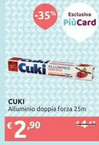 Ipersoap Cuki Alluminio Doppia Forza offerta