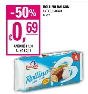Basko Balconi Rollino Cacao 222 G(ml) offerta