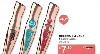 Deborah Milano Mascara Instant