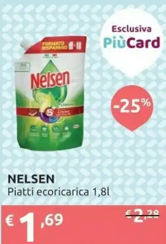 Ipersoap Nelsen Piatti Ecoricarica offerta