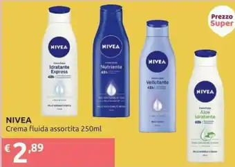 Ipersoap Nivea Crema Fluida offerta