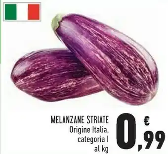 Conad Melanzane Stirate offerta