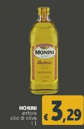 Deco Supermercati Monini Anfora Olio Di Oliva 1 Lt offerta