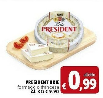 Deco Supermercati Prèsident Brie Formaggio Francese offerta