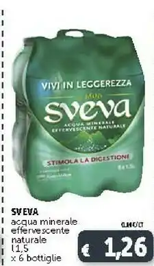 Deco Supermercati Sveva Acqua offerta