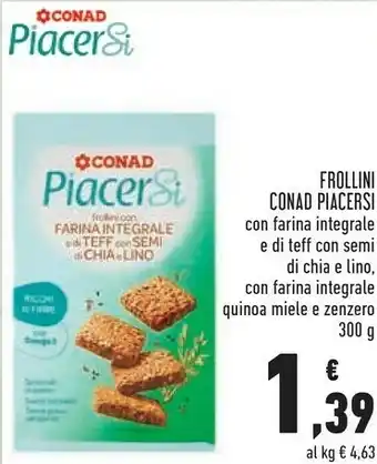 Conad Conad Frollini Con Farina Integrale offerta