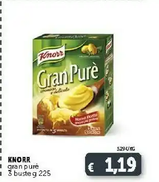 Deco Supermercati Knorr Gran Pure offerta