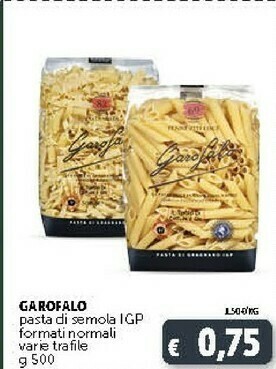 Deco Supermercati Garofalo Pasta Di Semola Igp offerta