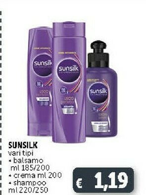 Sunsilk Balsamo 185 Ml