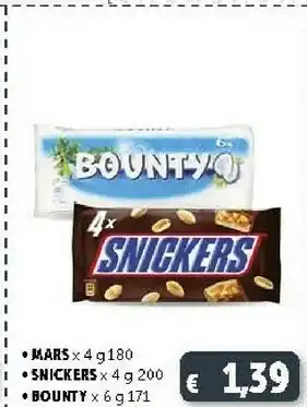 Deco Supermercati Bounty Mars offerta