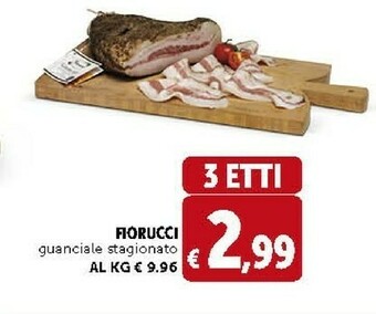 Deco Supermercati Fiorucci Guanciale Stagionato offerta