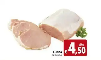 Deco Supermercati Lonzqa Di Suino offerta