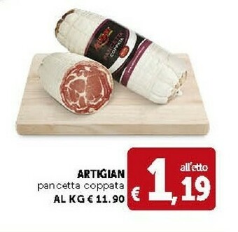 Deco Supermercati Artigian Pancetta Coppata offerta