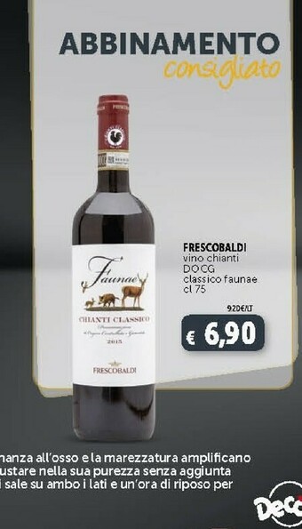 Deco Supermercati Frescobaldi Vino Chianti Docg Classico offerta