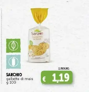 Deco Supermercati Sarchio Gallette Di Mais 100 G(ml) offerta