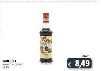 Deco Supermercati Paolucci Amaro Ciociaro offerta