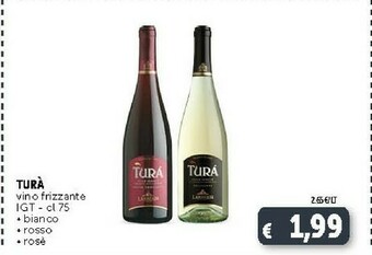Deco Supermercati Tura Vino Frizzante Igt Bianco offerta
